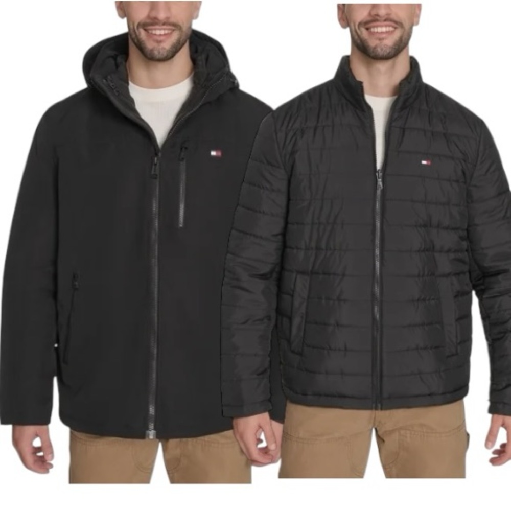 Tommy Hilfiger Men's 3-in-1 Jacket / Winter Coat